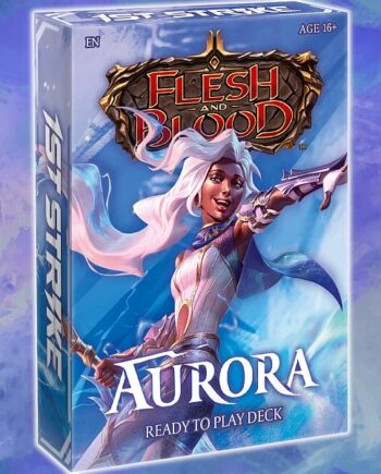 Flesh And Blood Tcg: 1st Strike Blitz Deck: Aurora  Lightning Runeblade