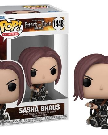 Funko Pop: Attack On Titan Sasha  1448 Animation Vinyl Figure 9cm