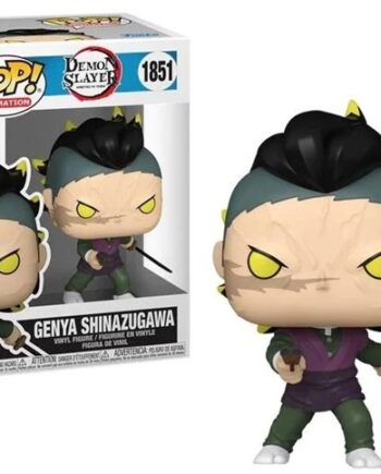 Funko Pop: Demon Slayer: Kimetsu No Yaiba Genya  Demon Form   1851 Animation Vinyl Figure 9cm