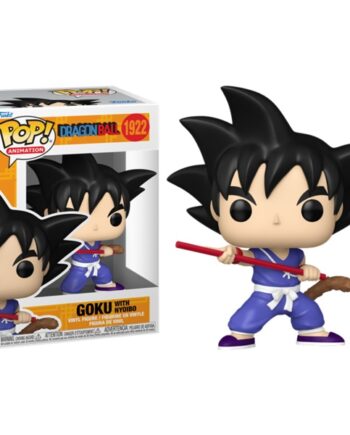Funko Pop: Dragon Ball Goku With Nyoibo  1922 Animation Vinyl Figure 9cm