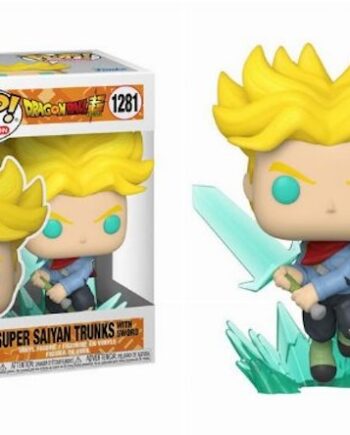 Funko Pop: Dragon Ball Super Super Saiyan Trunks With Sword  1281 Vinyl Figure 9cm