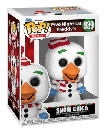 Funko Pop: Five Nights At Freddy   Holiday Snow Chica  939 Vinyl Figure 9cm