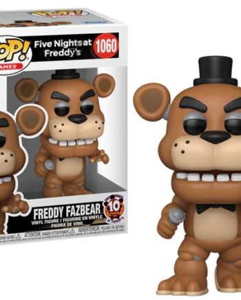 Funko Pop: Five Nights At Freddy   10th Anniversary Freddy  1060 Vinyl Figure 9cm