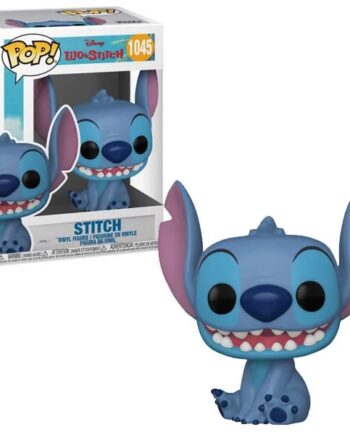 Funko Pop: Lilo   Stitch Stitch  Smiling Seated   1045 Vinyl Figure 9cm