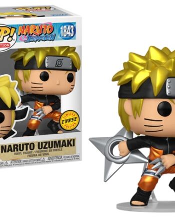 Funko Pop: Naruto Shippuden Naruto Uzumaki  Chase Ver   1843 Vinyl Figure 9cm