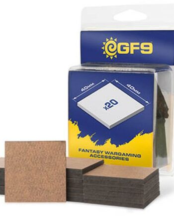 Galeforce    Gf9  Mdf Bases Square 40x40mm   20 Gfm203