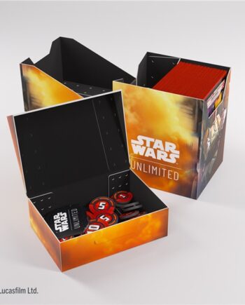 Gamegenic Deck Box: Star Wars: Jump To Lightspeed Unlimited Soft Crate Boba Fett Fett   Firespray
