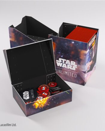 Gamegenic Deck Box: Star Wars: Jump To Lightspeed Unlimited Soft Crate Han Solo Millenium Falcon