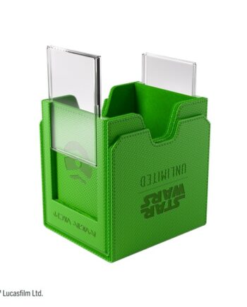 Gamegenic Deck Box: Star Wars: Jump To Lightspeed: Unlimited Twin Suns Deck Pod Green  Gr 195 184