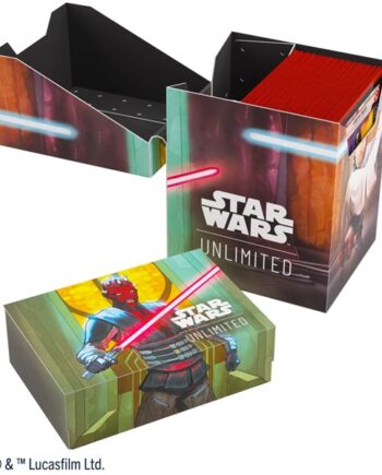 Gamegenic Deck Box: Star Wars: Twilight Of The Republic Unlimited Soft Crate Kenobi   Maul