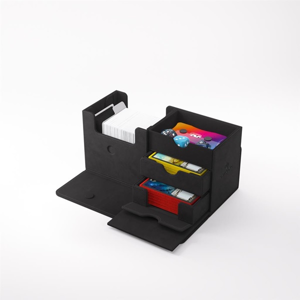 Gamegenic Deck Box: The Academic 133 Black Black