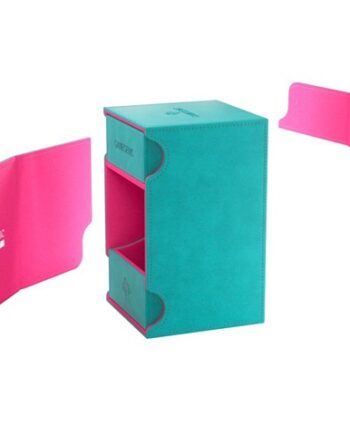 Gamegenic Deck Box: Watchtower 100    Exclusive  Teal Pink