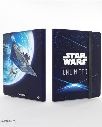 Gamegenic Mappe: Star Wars: Jump To Lightspeed Album 18-pocket  Holder 360 Kort  Card Back Blue