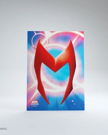 Gamegenic Marvel Champions Sleeves Scarlet Witch  50   Kortlommer