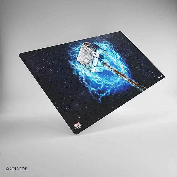 Gamegenic Spillem 195 165 Tte: Marvel Champions Prime Game Mat Thor
