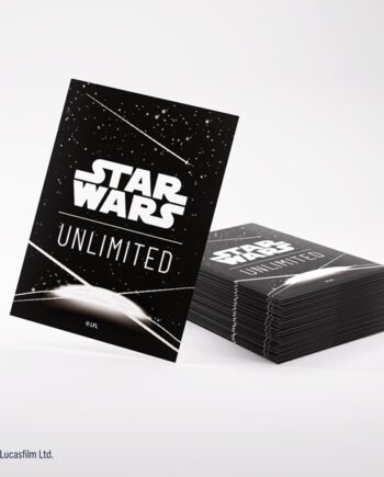 Gamegenic Star Wars: Twilight Of The Republic Unlimited Art Sleeves Card Back Black  60   Kortlommer
