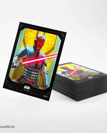 Gamegenic Star Wars: Twilight Of The Republic Unlimited Art Sleeves Darth Maul  60   Kortlommer