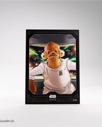Gamegenic Star Wars: Unlimited Jump To Lightspeed Art Sleeves Admiral Ackbar  60   Kortlommer