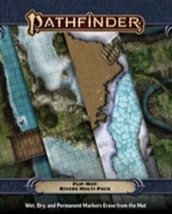 Gamemastery Flip-mat: Rivers Multi-pack Tabletop   195 165 Tte       Pathfinder  Pzo11024fm