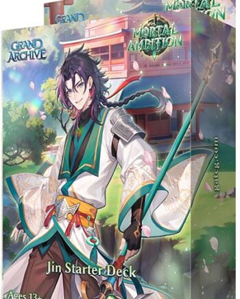 Grand Archive Tcg: Mortal Ambition Starter Deck: Jin