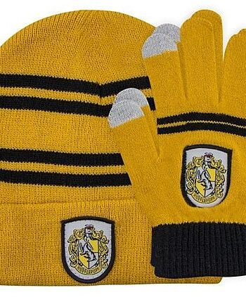 Harry Potter Beanie   Gloves Set Hufflepuff