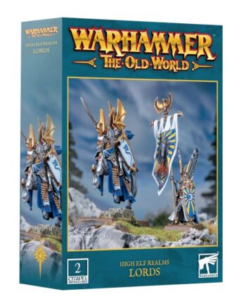 High Elf Realms Lords  Noble Prince Battle Standard Bearer   2025  99122710002