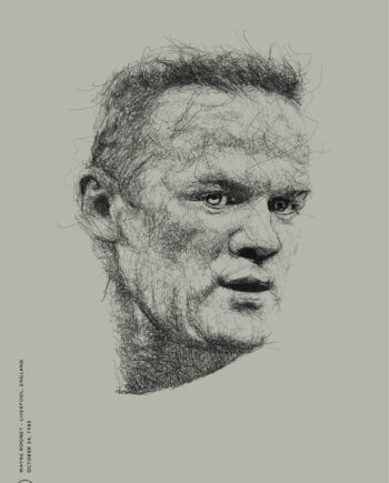 Icons   Wayne Rooney Af Olé Olé