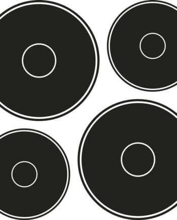 Kogeplade Wallsticker