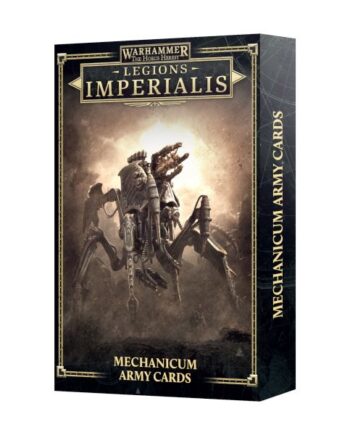 Legions Imperialis Accessory: Cards Mechanicum Army Cards Pack 60052608001