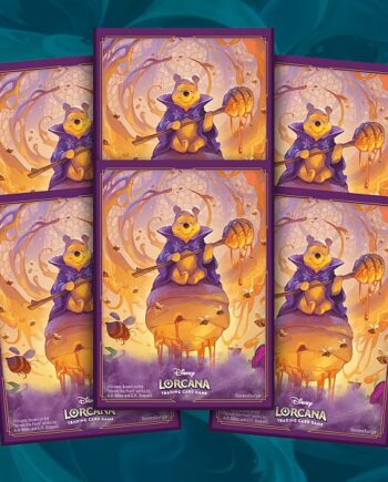 65 Lommer  Disney Lorcana Tcg: Set   Azurite Sea: Winnie The Pooh Hunny Wizard Deck Protector Sleeves