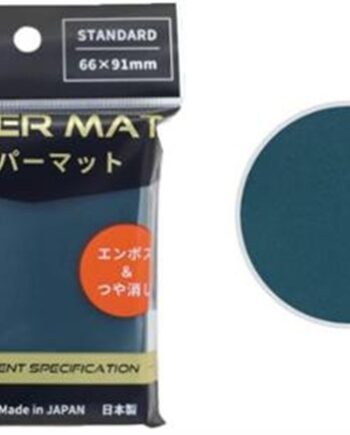 64 Lommer  Kmc Hyper Mat Green Standard Sleeves  66x91mm