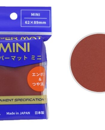 60 Lommer  Kmc Hyper Mat Mini Red Sleeves  62x89mm