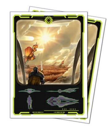 105 Lommer  Magic Edge Of Eternities: White Mythic Apex Matte Deck Protector Sleeves Ultra Pro  38856