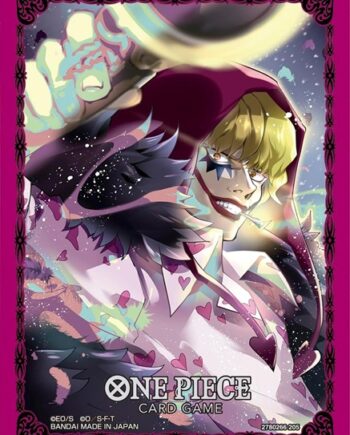 70 Lommer  One Piece Card Game Official Sleeves 11: Donquixote Rosinante  Quot Corazon Quot  Deck Protector Sleeves