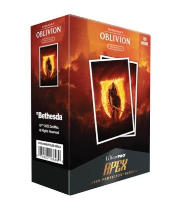 105 Lommer  The Elder Scrolls Iv: Oblivion Remastered Apex Matte Deck Protector Sleeves Ultra Pro  16648
