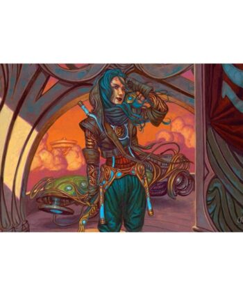 Magic Spillem 195 165 Tte  Playmat  Aetherdrift: Sita Varma  Masked Racer  Borderless Art  Ultra Pro  38689