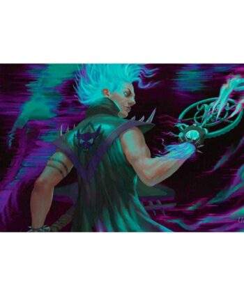 Magic Spillem 195 165 Tte  Playmat  Aetherdrift: Winter  Cursed Rider  Borderless Art  Ultra Pro  38690