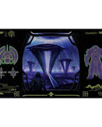 Magic Spillem 195 165 Tte  Playmat  Holofoil Edge Of Eternities: Black Mythic Ultra Pro  38885