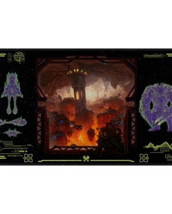 Magic Spillem 195 165 Tte  Playmat  Holofoil Edge Of Eternities: Red Mythic Ultra Pro  38886