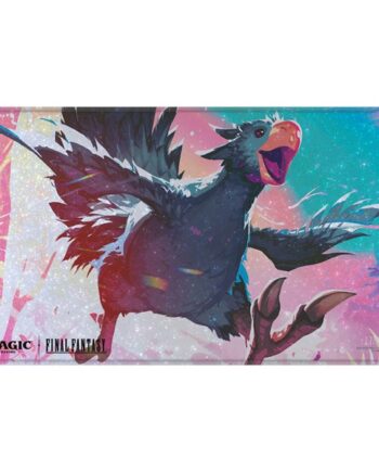 Magic Spillem 195 165 Tte  Playmat  Premium Holofoil Universes Beyond: Final Fantasy: Traveling Chocobo  Black  Ultra Pro  38762