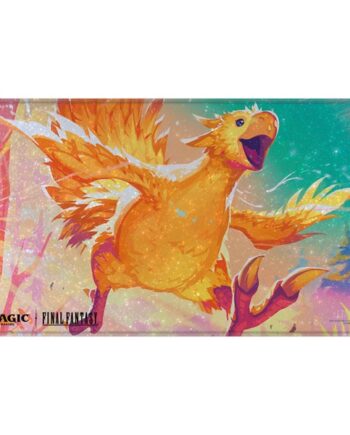 Magic Spillem 195 165 Tte  Playmat  Premium Holofoil Universes Beyond: Final Fantasy: Traveling Chocobo  Yellow  Ultra Pro  38761