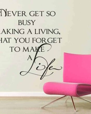 Make   Life Wallsticker