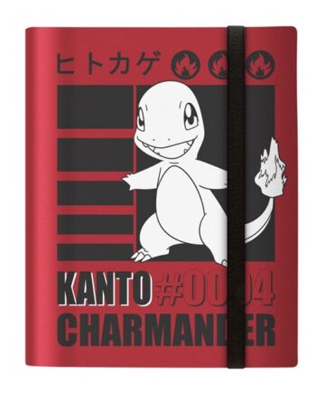 Mappe Pokemon: Charmander  -pocket Pro-binder 18x20  Plads Til 360 Kort  Ultra Pro  16593