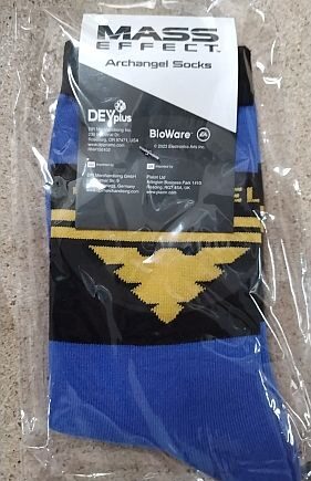 Mass Effect Sokker  Socks  Archangel St 195 184 Rrelse Size 39-42