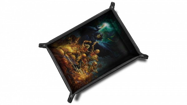 Metallic Dice Games Dungeons   Dragons       Masterworks Dice Tray: Jeff Easley