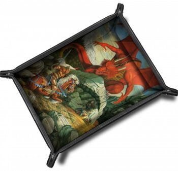 Metallic Dice Games Dungeons   Dragons       Masterworks Dice Tray: Larry Elmore