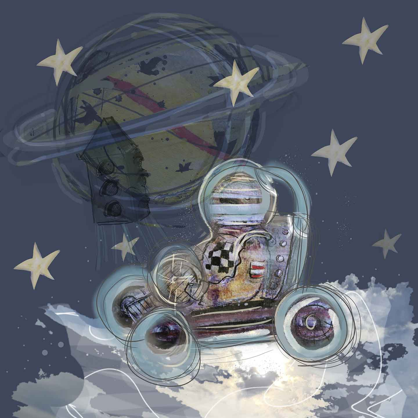 Mooncar Iii Af Anne Marie Johansen