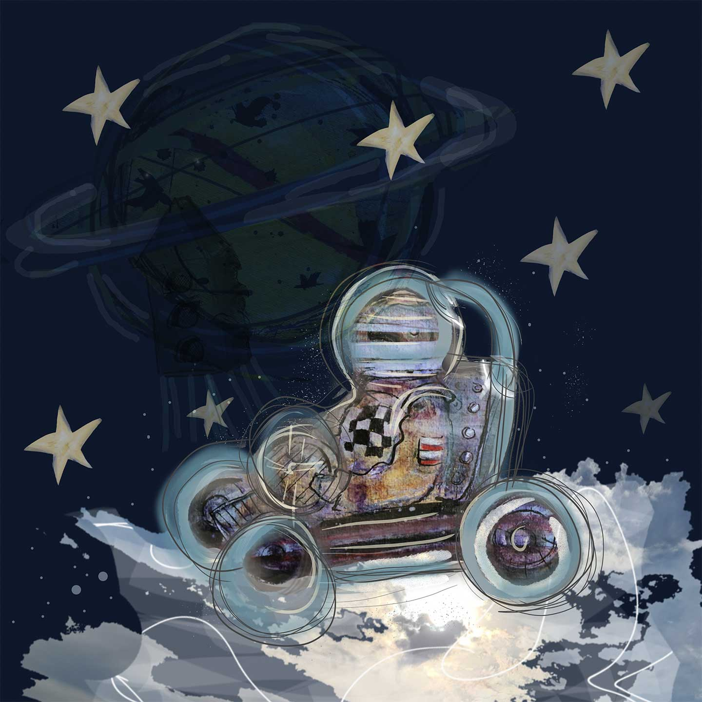 Mooncar Iv Af Anne Marie Johansen