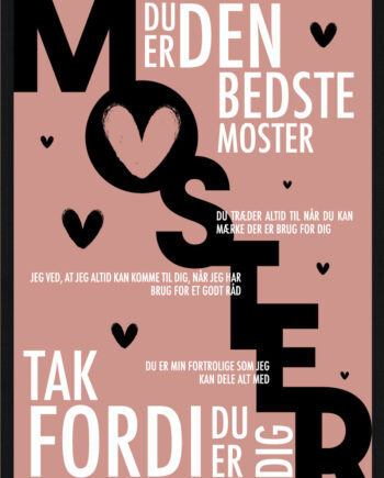Moster Plakat Personlig Plakat