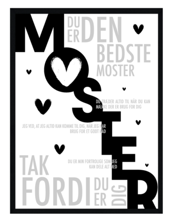 Moster Plakat Personlig Plakat